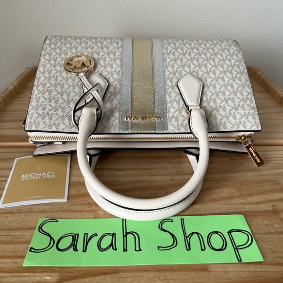 🌼Michael Kors Sheila Medium Corner Zip Satchel - Picture 6 of 16